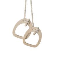 Gymnastikringe 2er Set - Birkefarben, Basics, Holz (15/17cm) - CLIFF