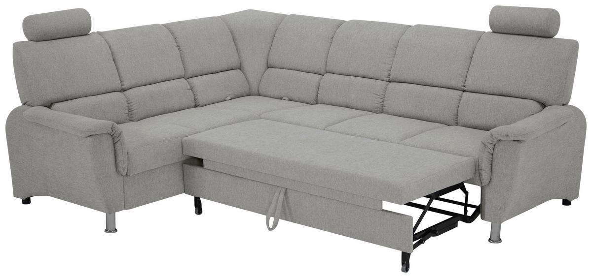 Sedačka MARSYLIA, levá, šedá - šedá, Design (219/270cm) - MID.YOU