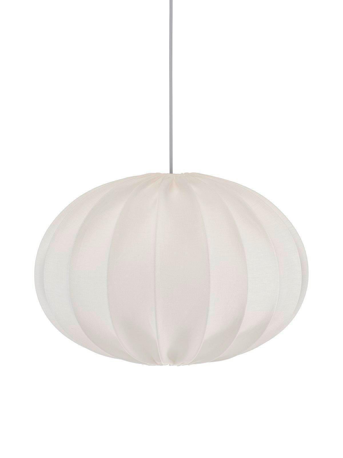 Hängeleuchte Hilma Beige D: 40 cm - Beige, Trend, Textil (40/28cm)