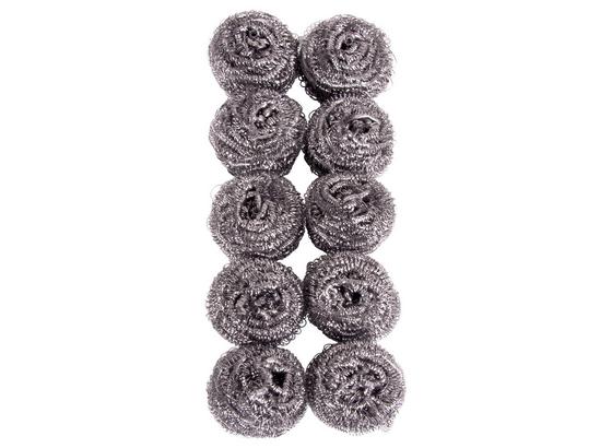 Topfreiniger 10 Stk./Pkg. - Silberfarben, KONVENTIONELL, Metall (5cm) - Ombra Topfreiniger 10 Stk./Pkg. - Silberfarben, KONVENTIONELL, Metall (5cm) - Ombra