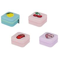 Organizér na šperky NAOMI -KMA- - viacfarebná, textil/papier (9,5/5/9,5cm) - Mömax