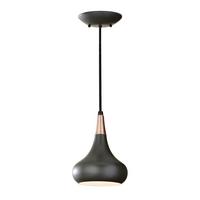 Hängeleuchte Fe-Beso-P-S-Dbz - Bronzefarben, Design, Metall (17.9/28.1cm) - Elstead Lighting