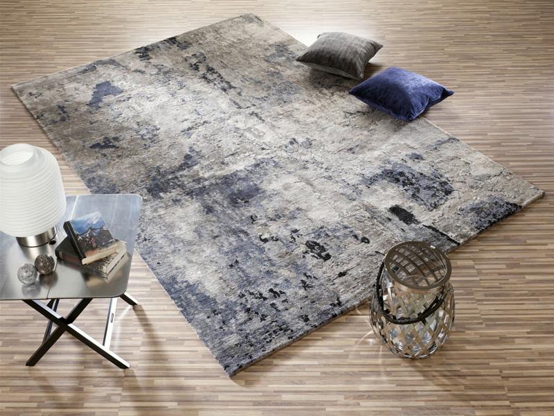 Orientalischer Webteppich Grau Wolle 250x300 cm - Grau, Design, Textil (250/300cm) - Cazaris