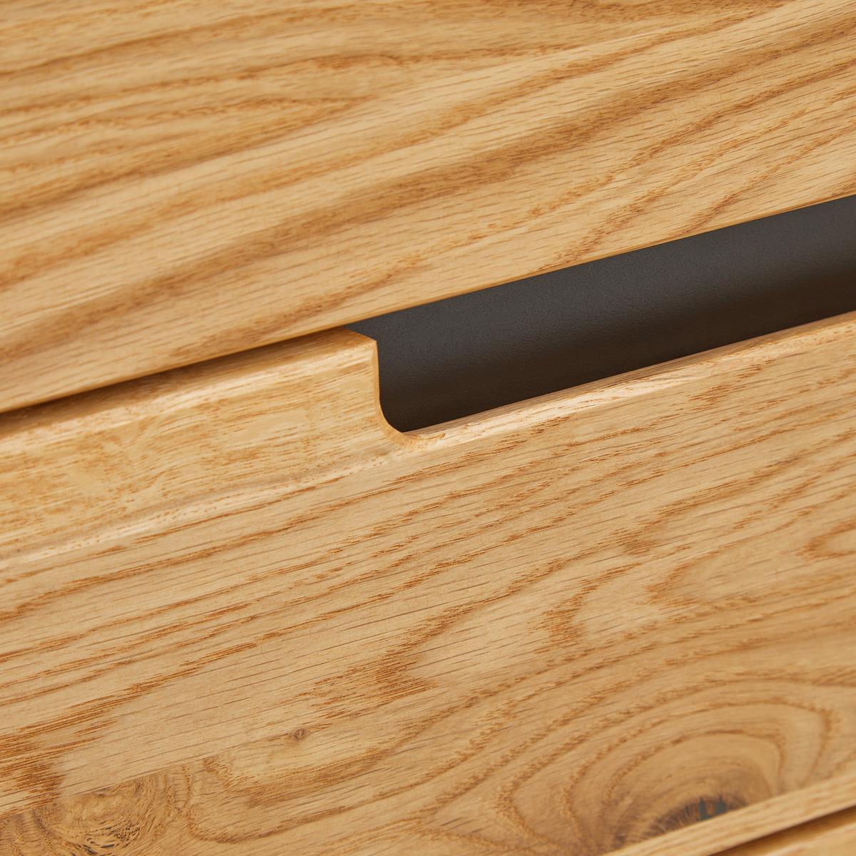 Komoda LOLA masív dub - Lifestyle, kov/dřevo (70/102/40,5cm) - ecoTree