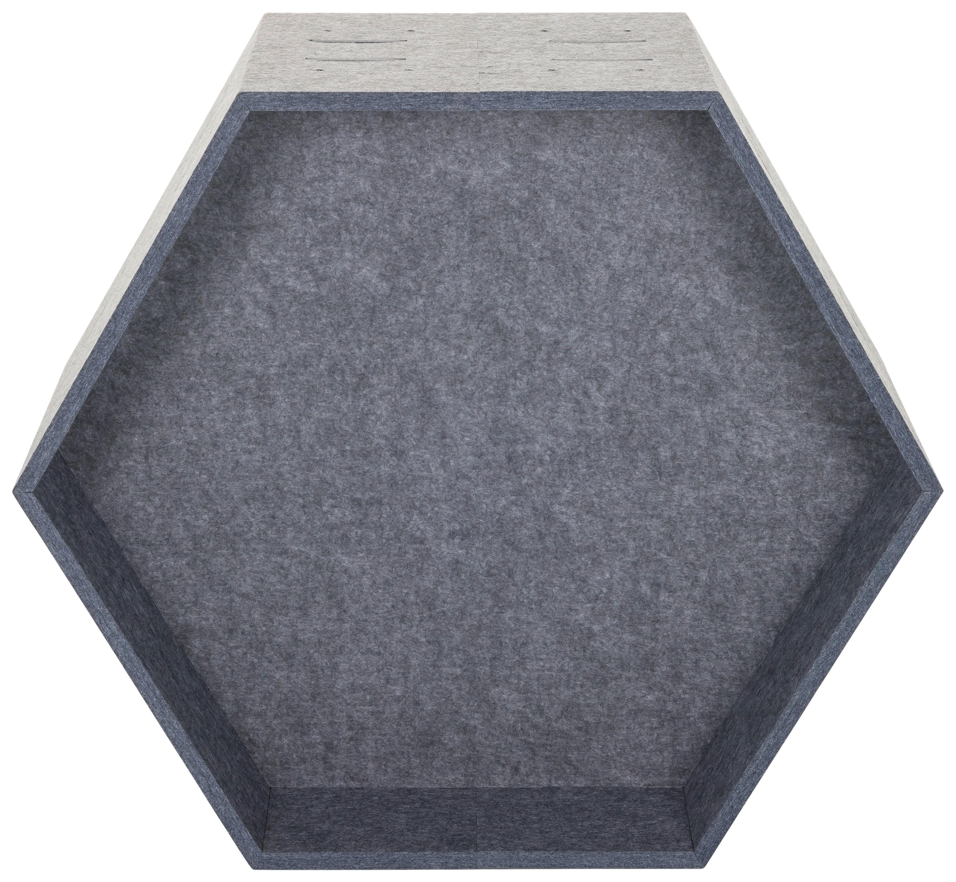 Trennwand Grau B: 62,5 Cm - Grau, MODERN, Textil (62,5/54,5/35cm) - MID.YOU