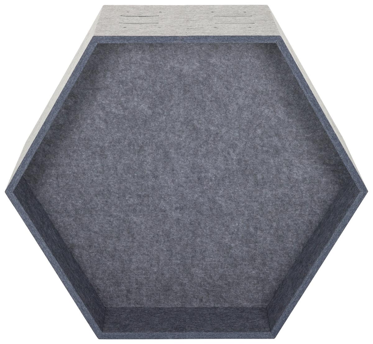 Trennwand Grau B: 62,5 Cm - Grau, MODERN, Textil (62,5/54,5/35cm) - MID.YOU