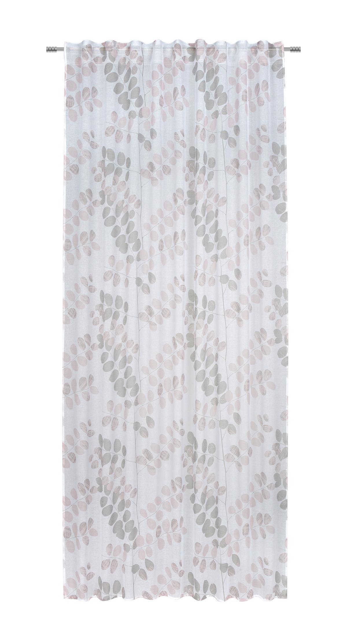 HOTOVÝ ZÁVES ENDLESS - ružová, Konventionell, textil (140/245cm) - Modern Living