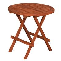 Gartentisch Klappbar Woodie aus Teakholz L: 50 cm - Teakfarben, Basics, Holz (50/50cm) - Gardenson