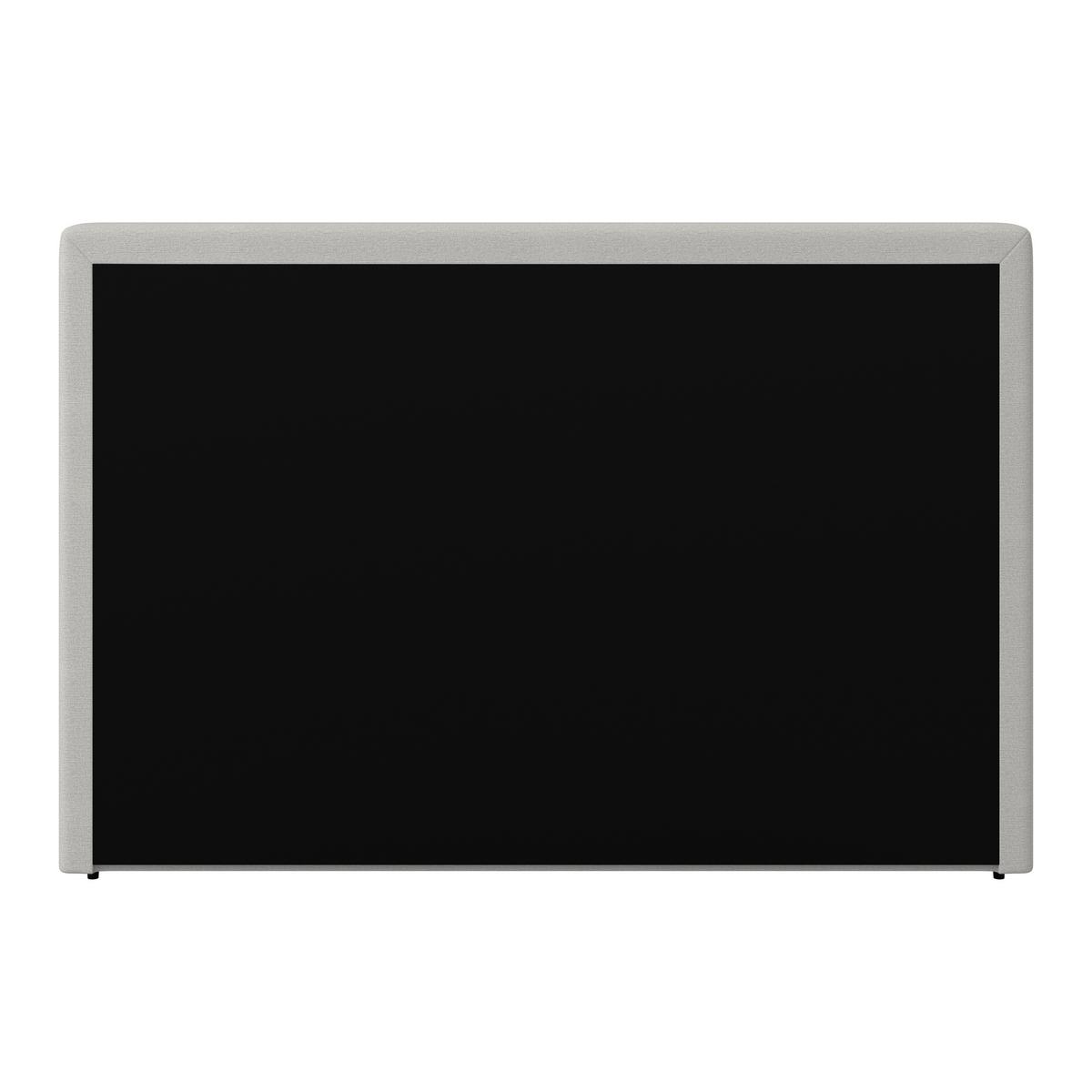Boxspringová posteľ NEVADA 180x200, svetlosivá - čierna/svetlosivá, Modern, kov/drevo (180/200cm) - Bessagi