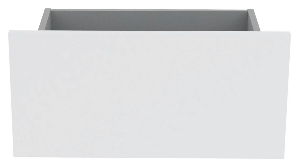 Schubkasteneinsatz Unit-Elements B: 45,3 cm Weiß - Weiß, MODERN, Holzwerkstoff (45,3/21,9/36,6cm) - Ondega