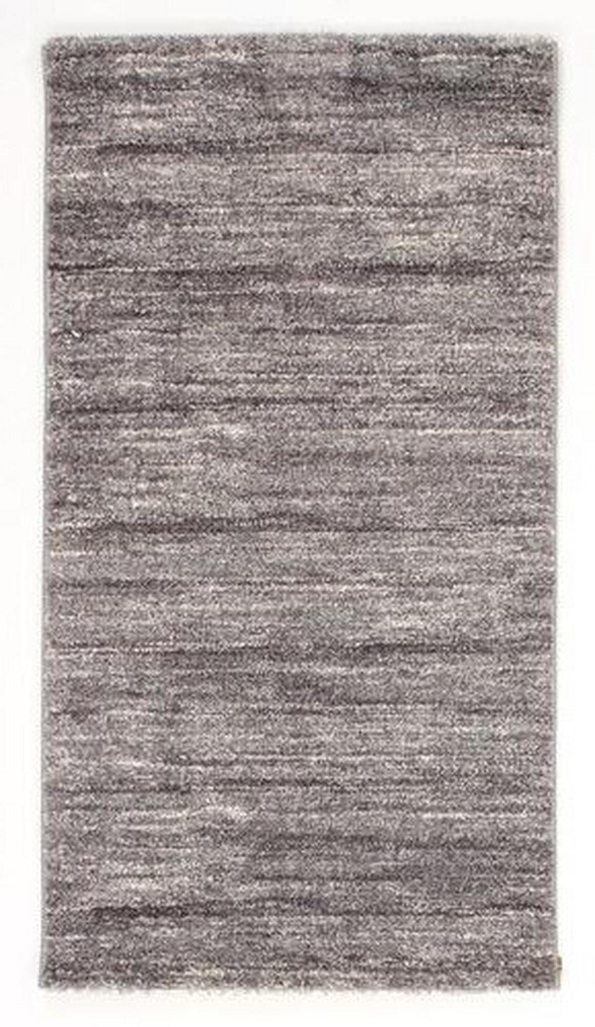 Webteppich Grau Sofi Lori 65x130 cm - Grau, Design, Textil (65/130cm) - Novel