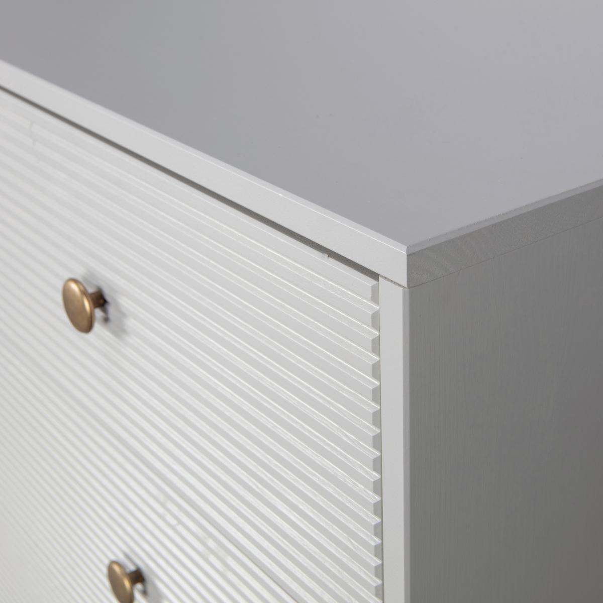 Kommode Madu Hellgrau B: 94cm - Hellgrau, Design, Holz (94/91/52cm) - Livetastic