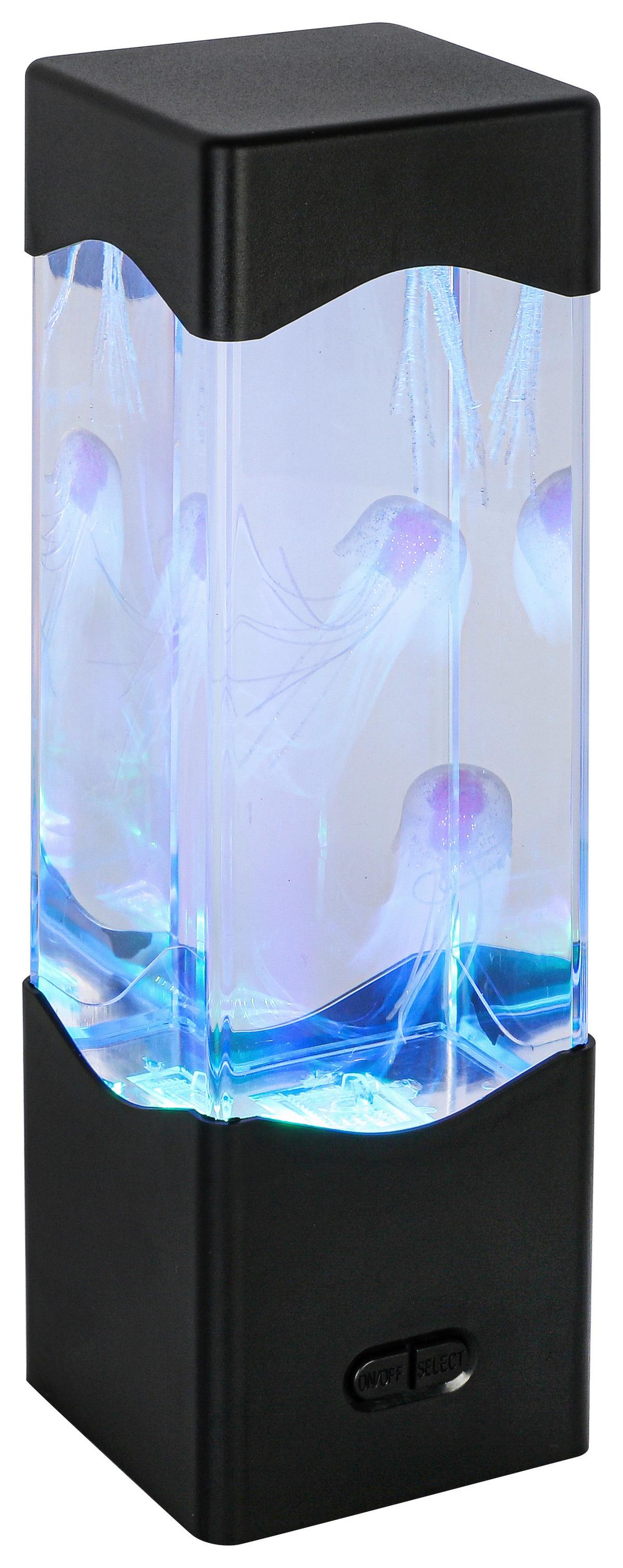 DEKORAČNÉ LED SVIETIDLO QUALI - priehľadné/čierna, Modern, plast (7,5/23,3/7,5cm) - Mömax