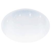 Led-deckenleuchte Pogliola-s Ø 50 Cm Mit Sternenhimmel - Weiß, Basics, Kunststoff/Metall (50/8cm)