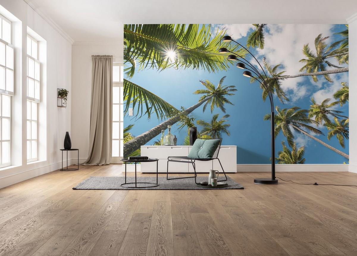 Fototapete Coconut Heaven Ii - Multicolor, Trend, Textil (450/280cm)