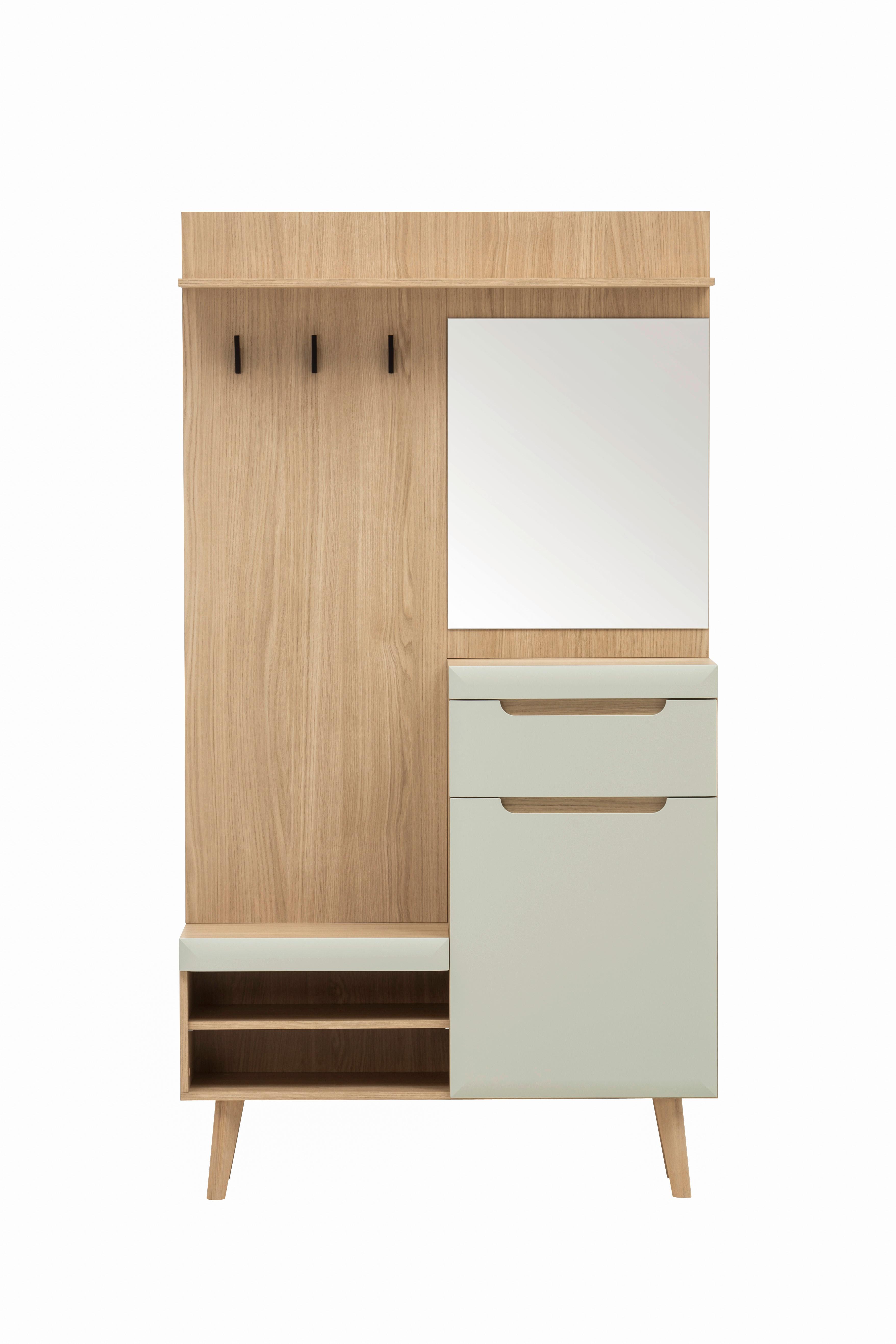 Garderobe Svante Torge Eichefarben B: 107 cm
