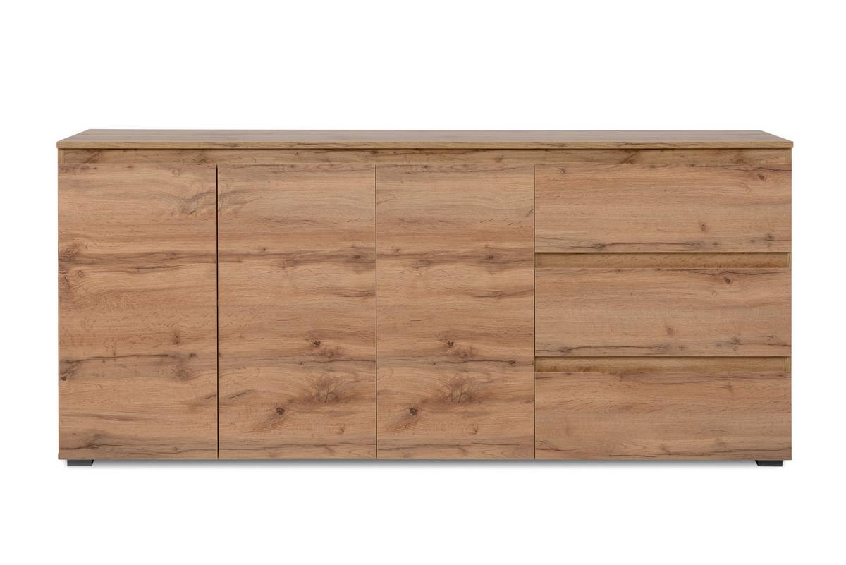 Sideboard 178 Cm Image 51a Honig Eiche - Honigeiche, Design, Holzwerkstoff (178/80/40cm) - MID.YOU