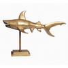 Dekotier Goldfarben B: 70 cm - Goldfarben, Design, Metall (70/49/27cm) - Livetastic