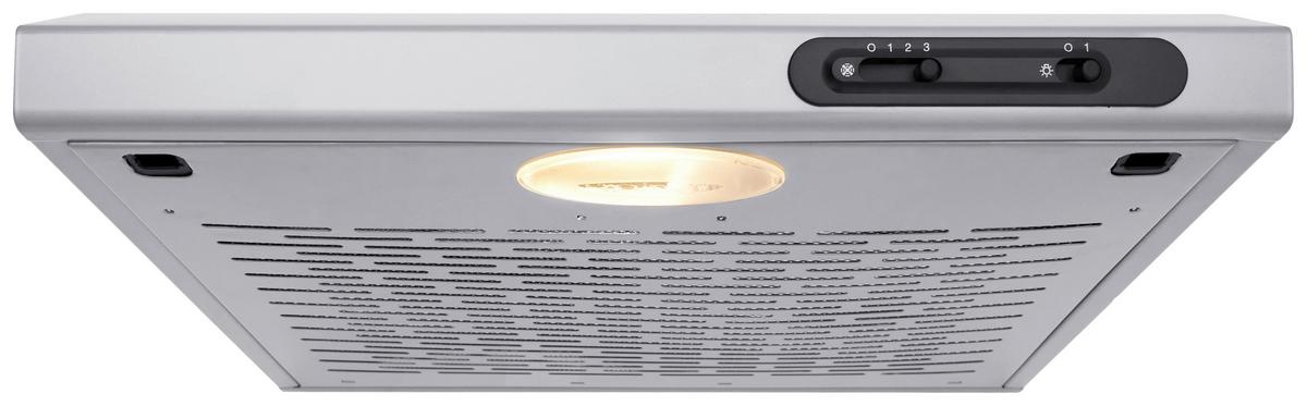 Dunstabzugshaube Suna Edelstahlfarben B: 50 Cm, Led - Edelstahlfarben, Trend, Metall (50/7,6/47cm) - Respekta