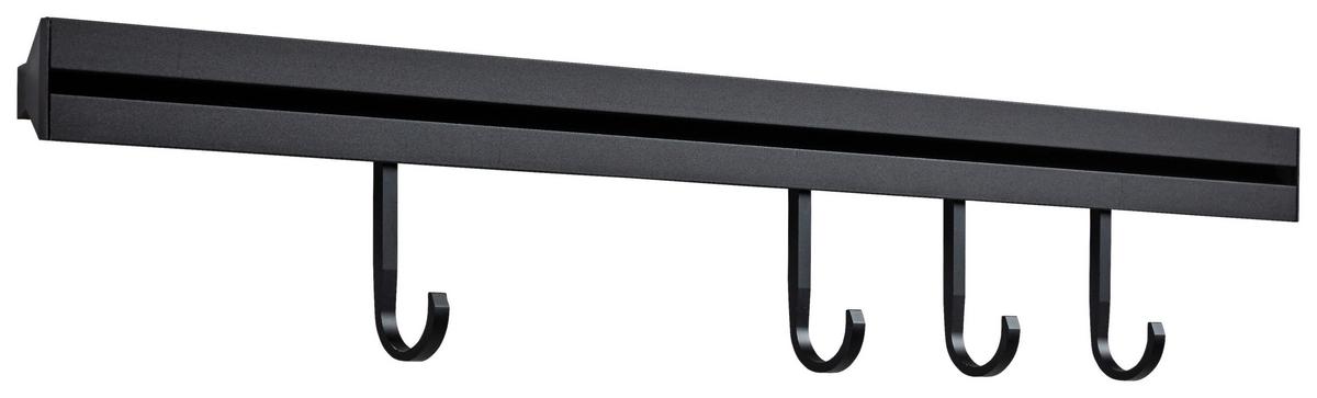 VEŠIAK NA KUCHYNSKÉ POTREBY SISTANT ZÁVESNÝ SYSTEM - čierna, Modern, kov (60cm) - Sistant