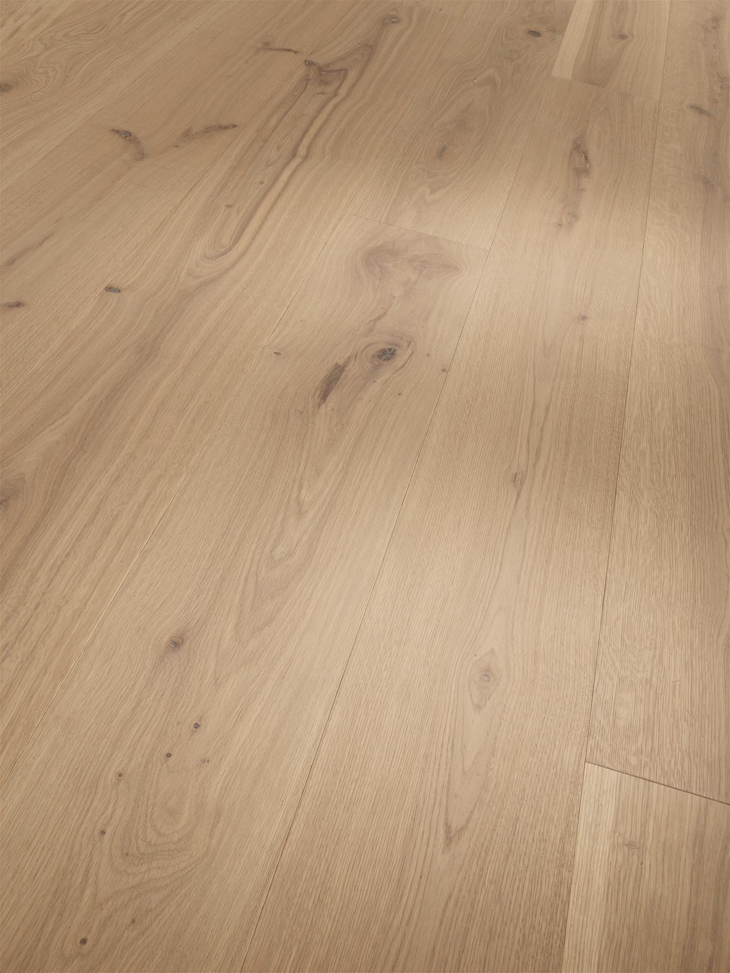 Parkettboden Eiche Weiß - Hellbraun/Weiß, LIFESTYLE, Holz (220/18,5/1,15cm) - Parador