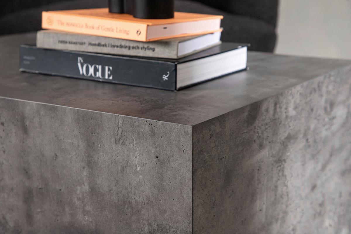 Couchtisch York - Dunkelgrau, Design, Holz (80/60/40cm) - Livetastic