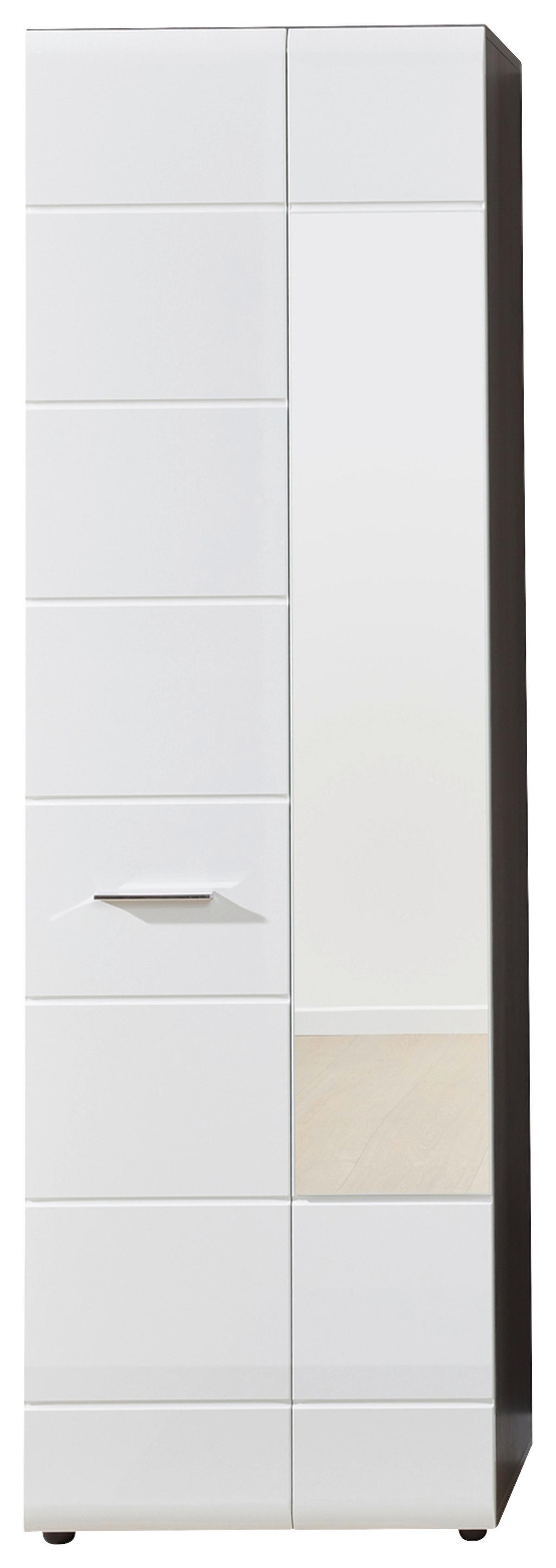 Garderobenschrank LINE in Weiß