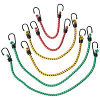 Spanngummi L: 30-60 cm 6er-Set, Tüv-Geprüft - Gelb/Rot, KONVENTIONELL, Kunststoff/Metall (30-60cm)