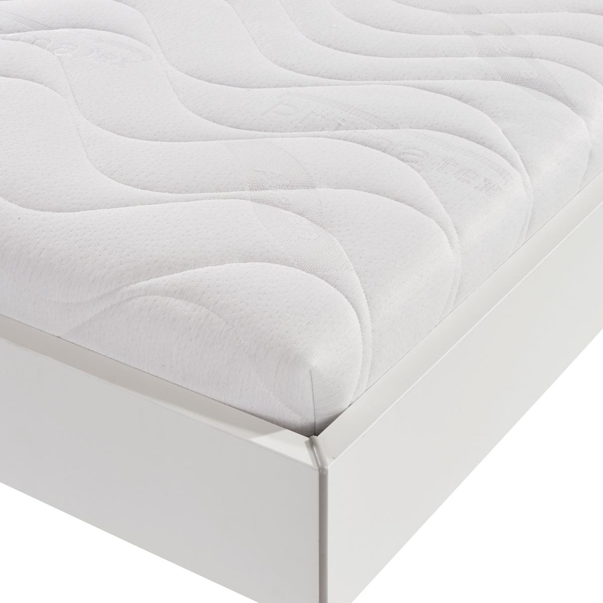 Komfortschaummatratze Comfort 90x200cm Mittelfest - Weiß, MODERN, Textil (90/200cm) - Livetastic