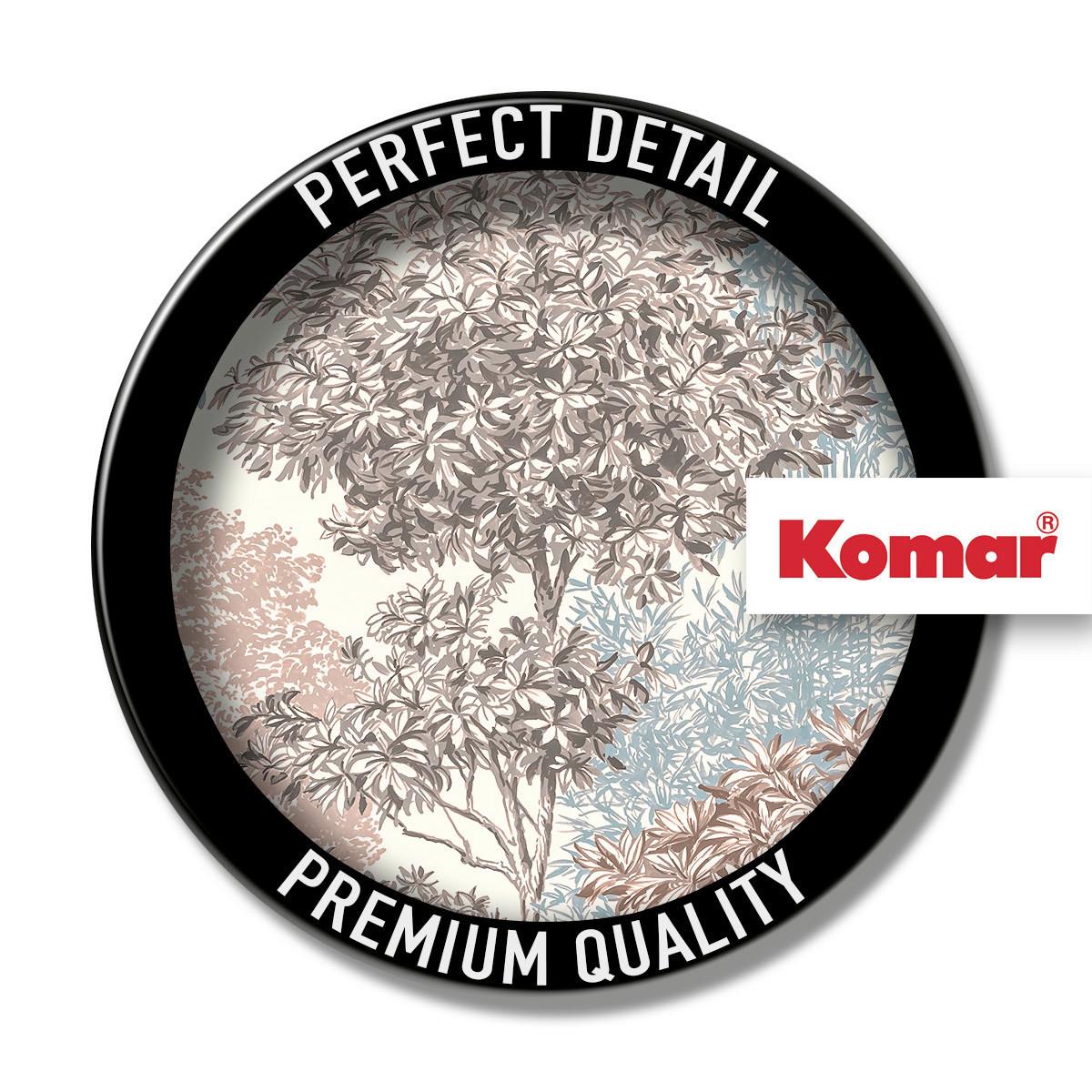 Fototapete Painted Trees - Multicolor, Trend, Papier (400/280cm) - Komar