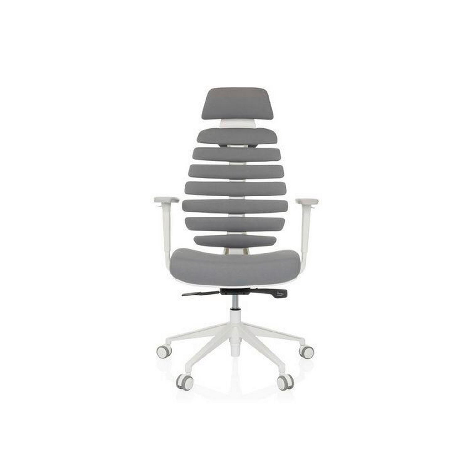 Drehstuhl Ergo Line W Dunkelgrau B: 67 cm