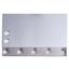 Hakenleiste Mirror Mgnetisch - Edelstahlfarben, MODERN, Glas/Metall (30/19cm) Hakenleiste Mirror Mgnetisch - Edelstahlfarben, MODERN, Glas/Metall (30/19cm)