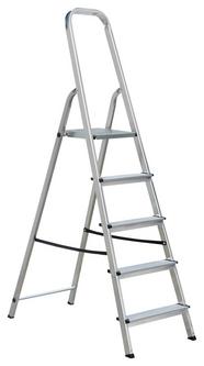 Praktische Alu Leiter Mit F nf Trittbrettern Praktische Alu Leiter Mit F nf Trittbrettern