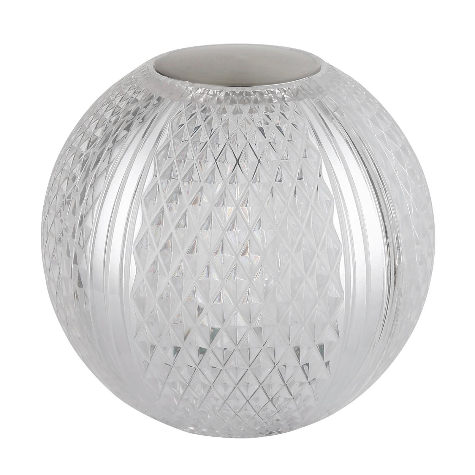 Akku-Tischleuchte 16042t1 - Klar/Transparent, KONVENTIONELL, Kunststoff (12/11.2cm) - Globo