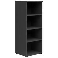 Regál MULTISTAURAUM š. 45 cm - grafitová/antracitová, Modern, kompozitné drevo/plast (45/115/40cm)