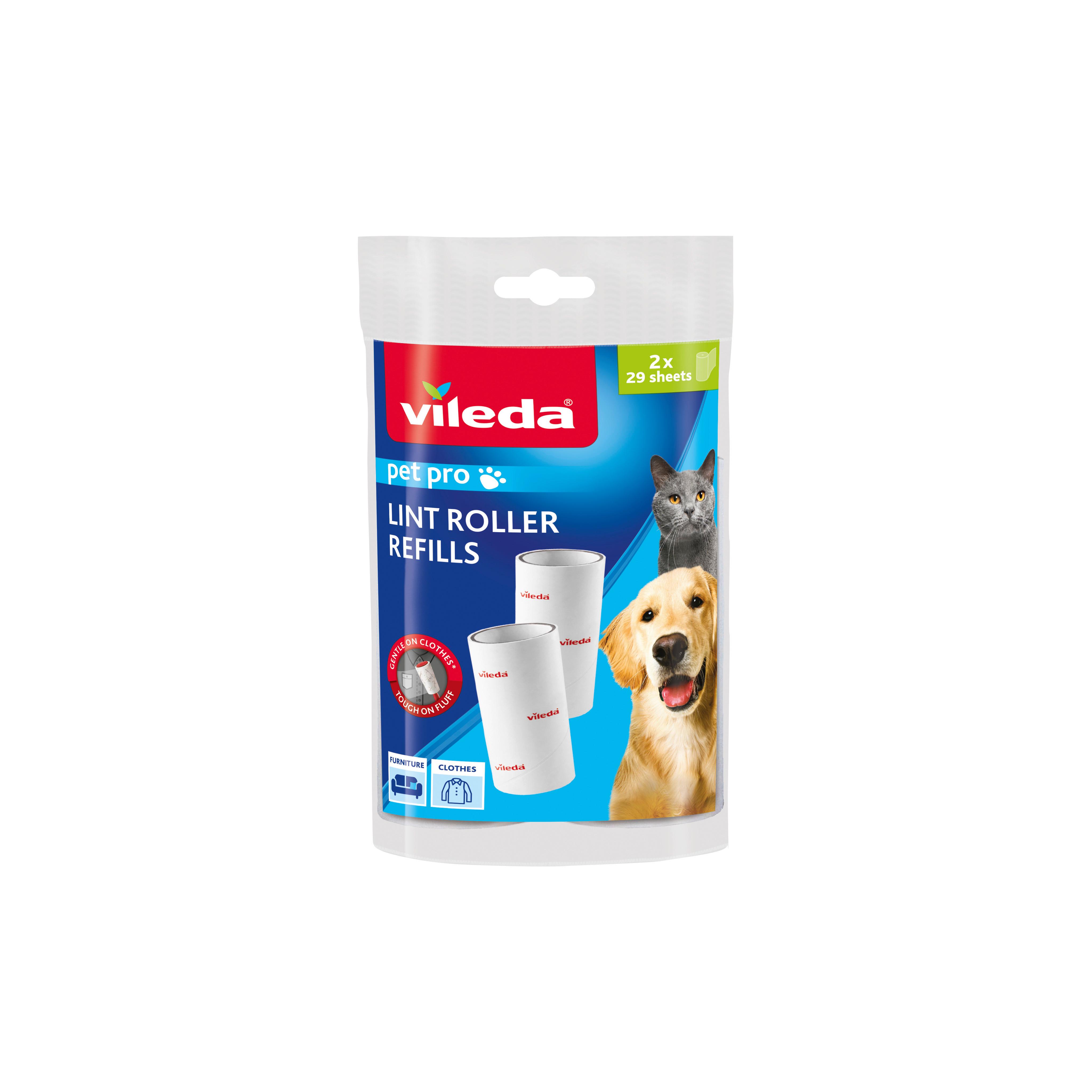 Szösztelenítő Utántöltő Henge Pet Pro Henger Utántöltő - Basics, műanyag - Vileda