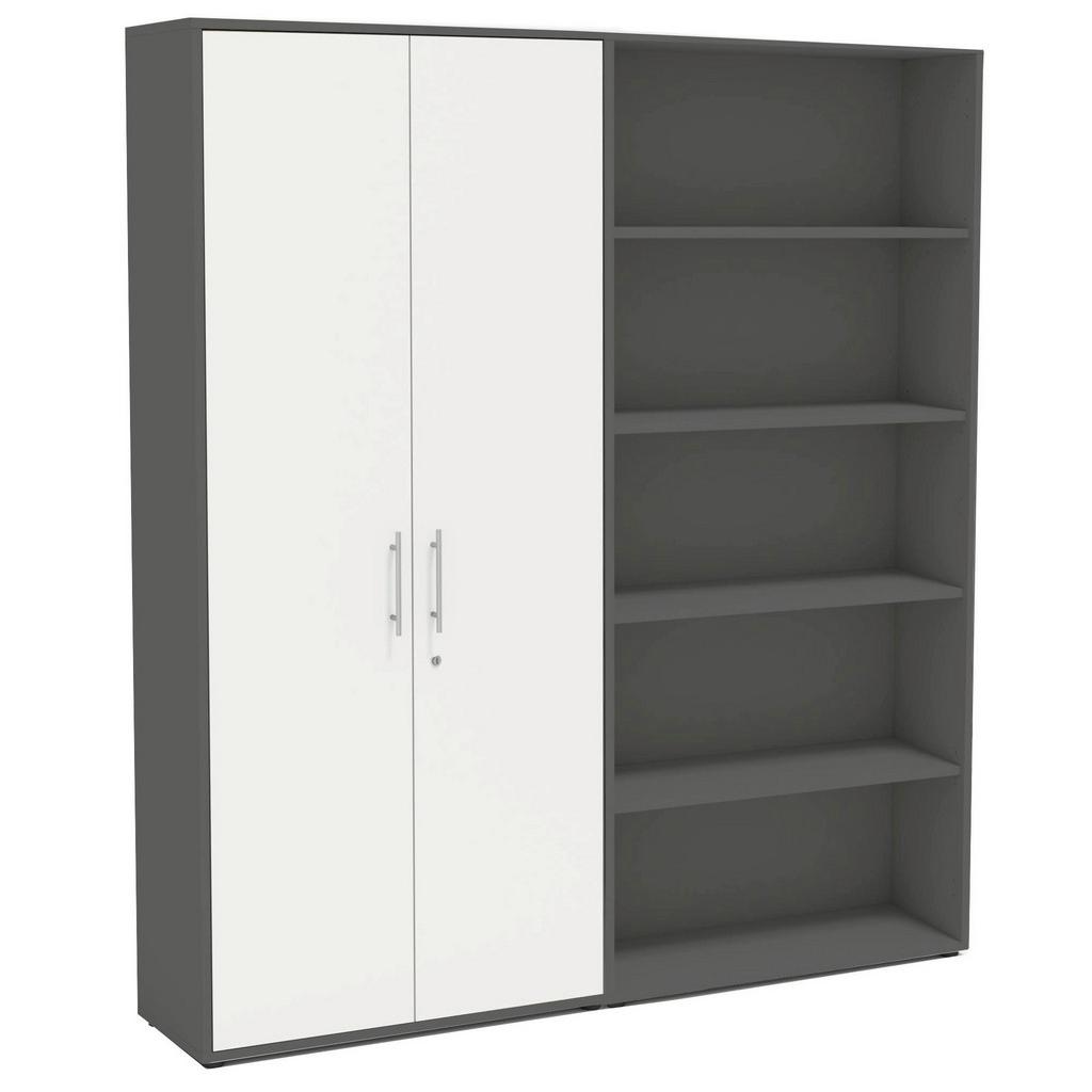AKTENSCHRANK OFFICE EDITION - SW SET 1 HOCH