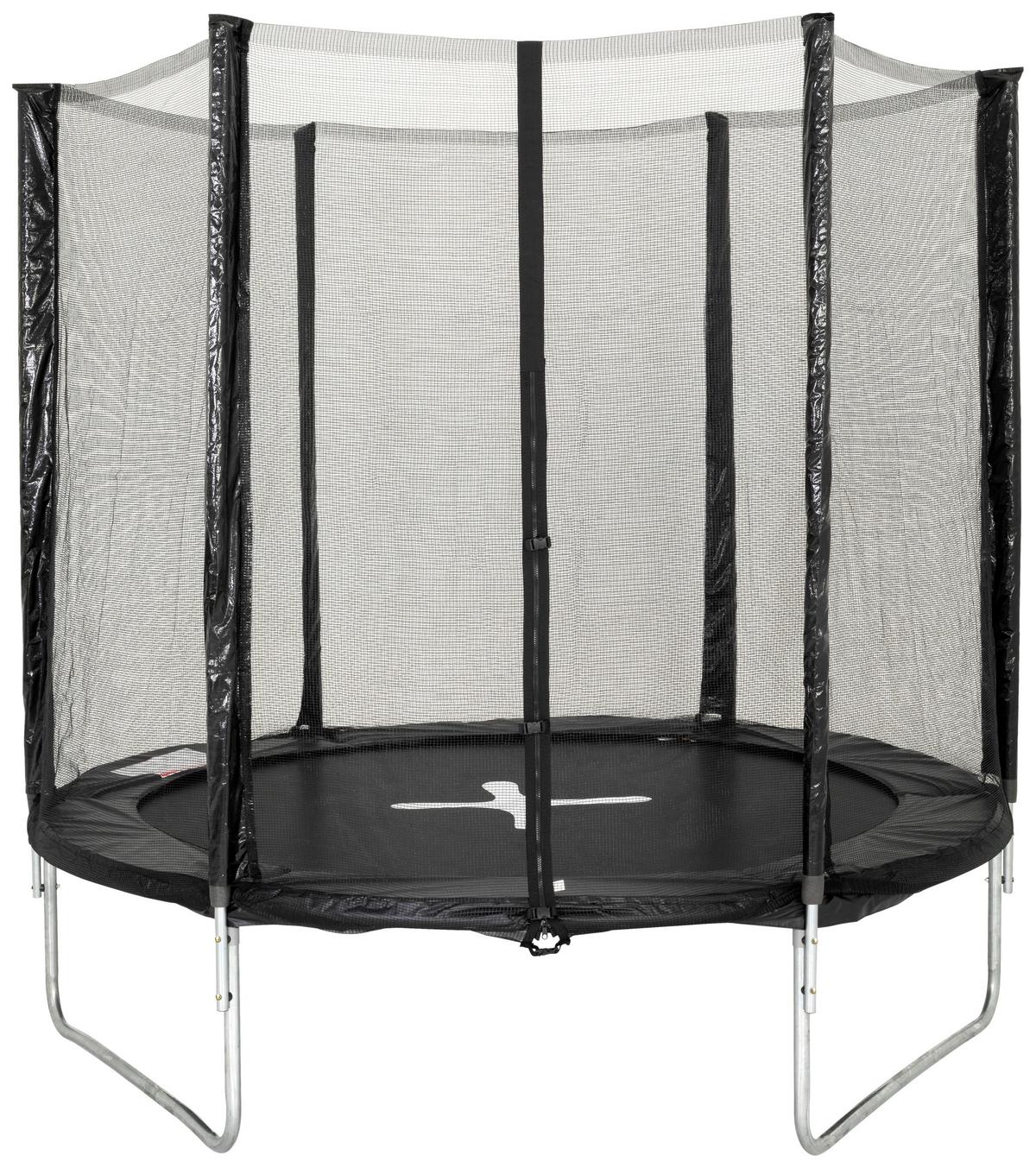 Trampolína P/V: 250/239 CM - černá, Konvenční, kov/textil (250/239cm) - Mömax