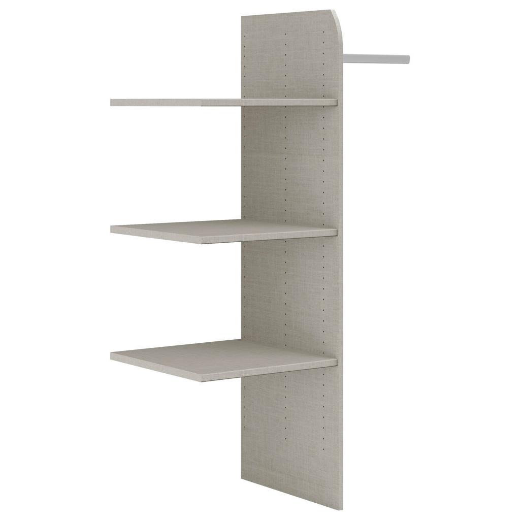 Inneneinteilung Fifty Grau mit Kleiderstange, B: 78cm