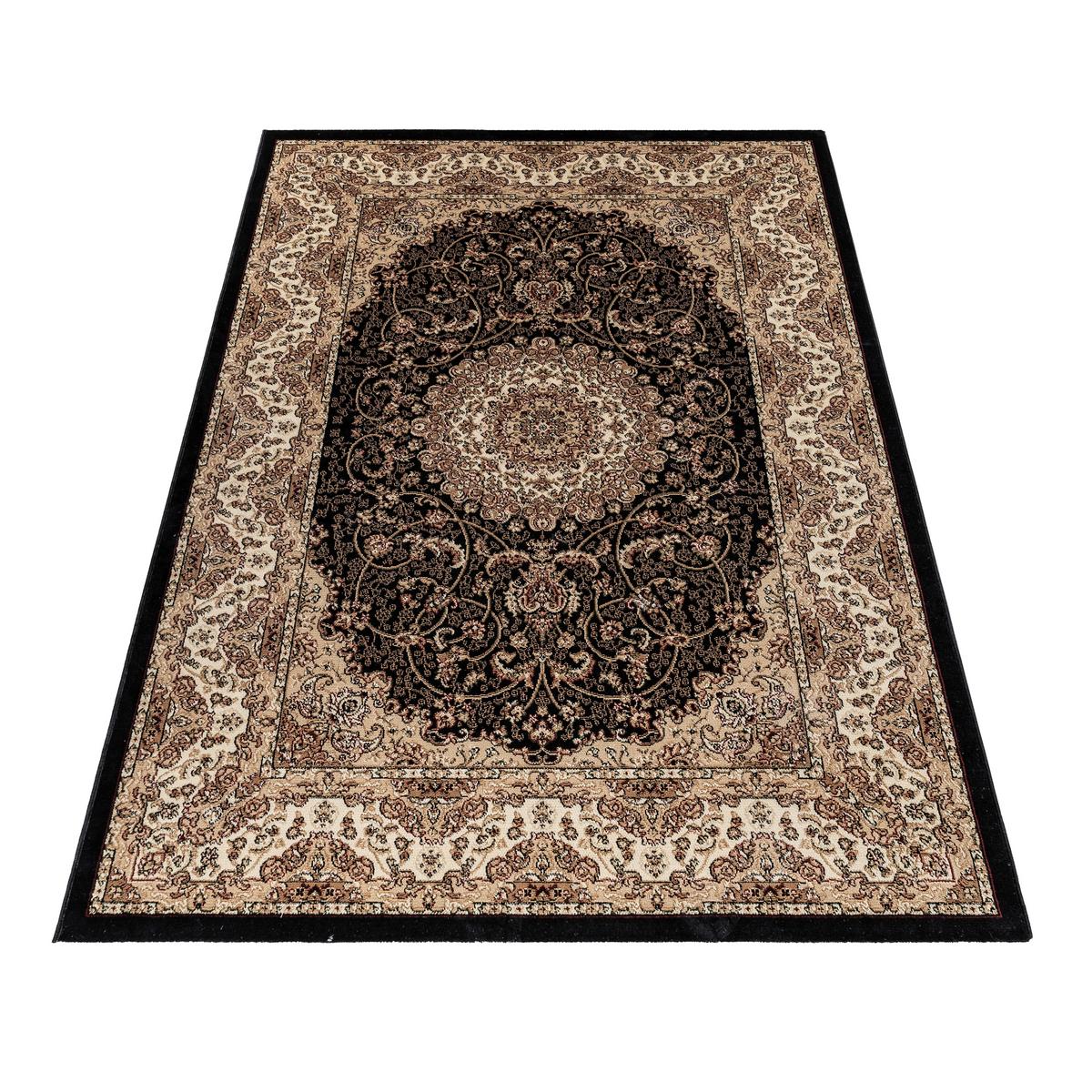 Webteppich Kashmir - Schwarz, KONVENTIONELL, Textil (300/400cm)