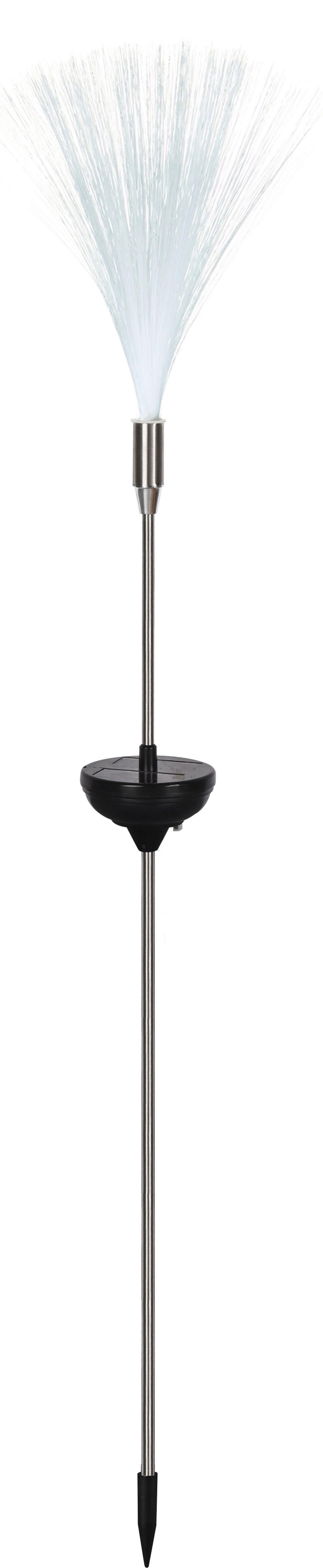 Szolárlámpa Vally - ezüstszínű, Konventionell, műanyag/fém (9/9/90cm) - Homezone