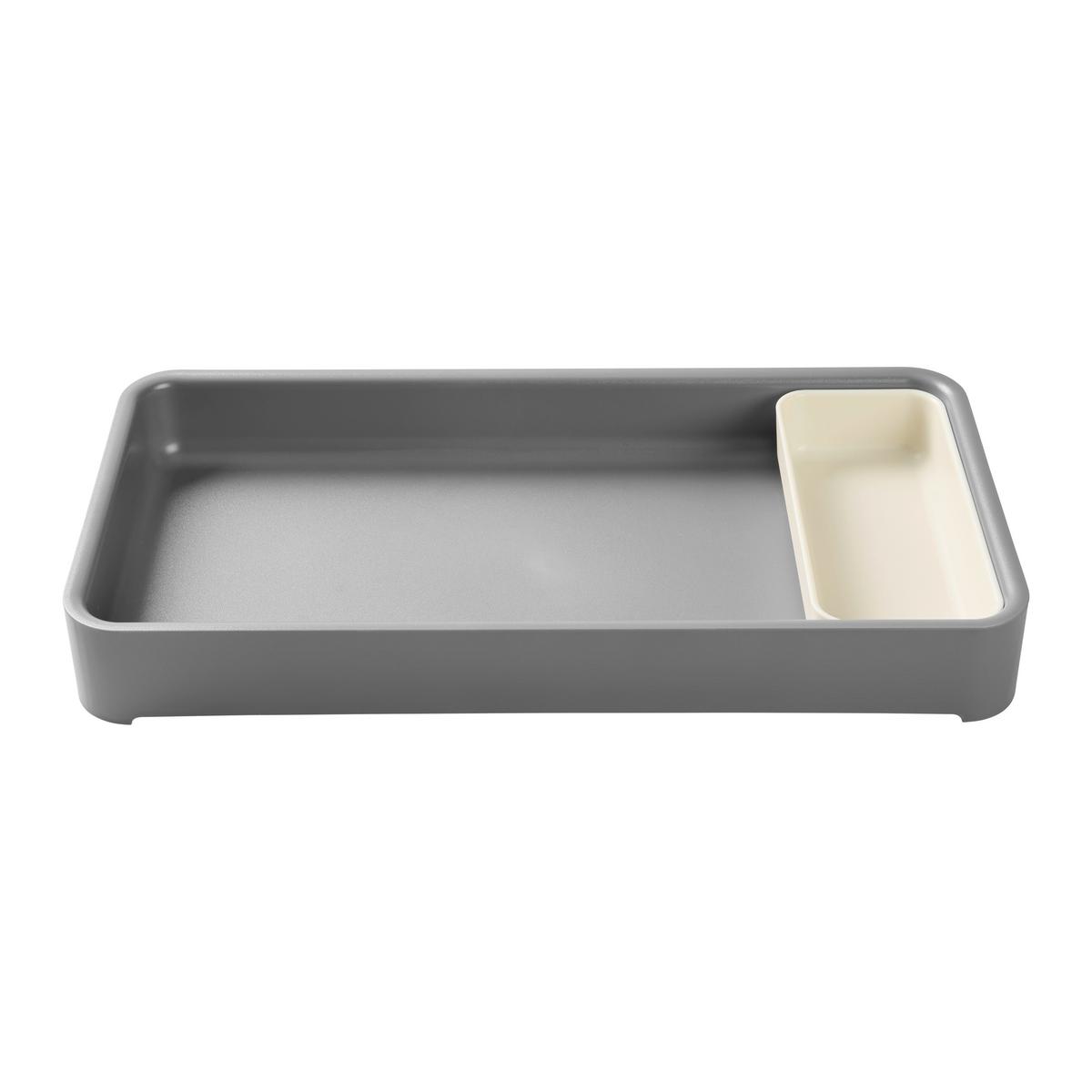 Príborník do zásuvky LIS -EXT- - sivá, Modern, plast (38,1/19,1/4,8cm) - Mömax