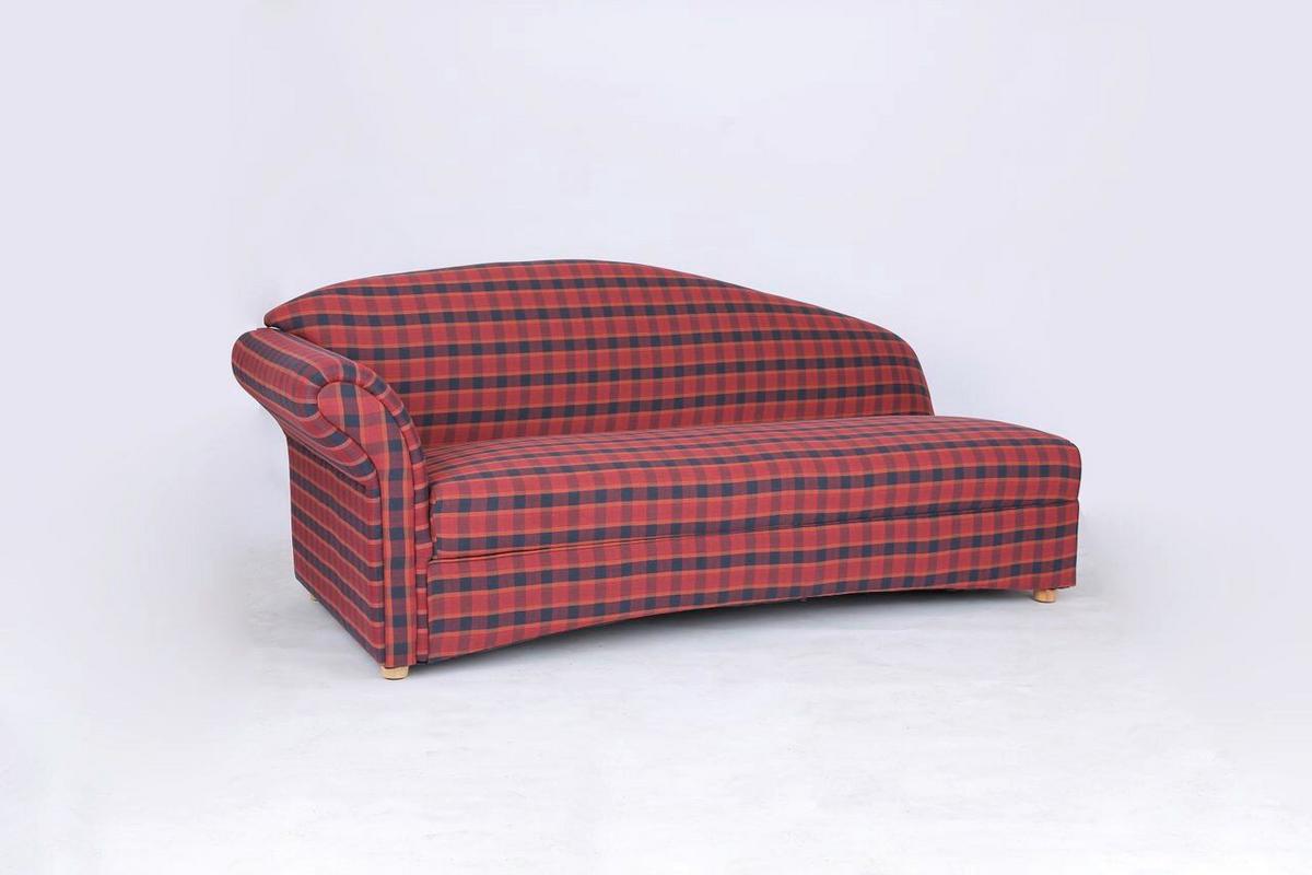 3-Sitzer Loretta mit linker Armlehne,  ca.193x83x85 cm - Bordeaux, Basics, Holz/Textil (193cm)