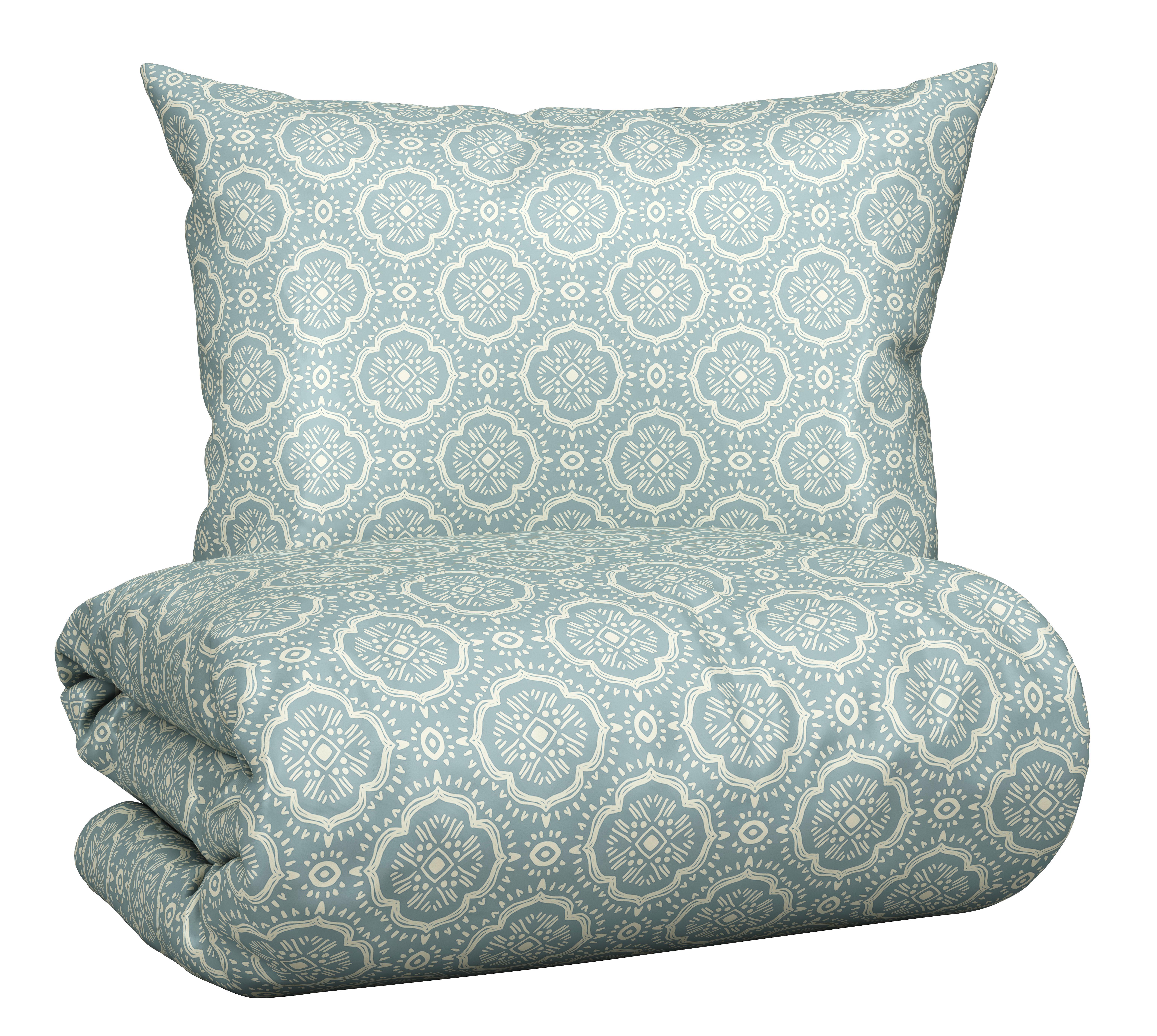 POVLEČENÍ ETHNO - modrá, Lifestyle, textil (140/200cm) - Mömax