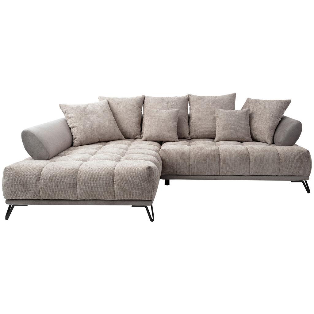 ECKSOFA LARGO N Taupe S: 184x262 cm