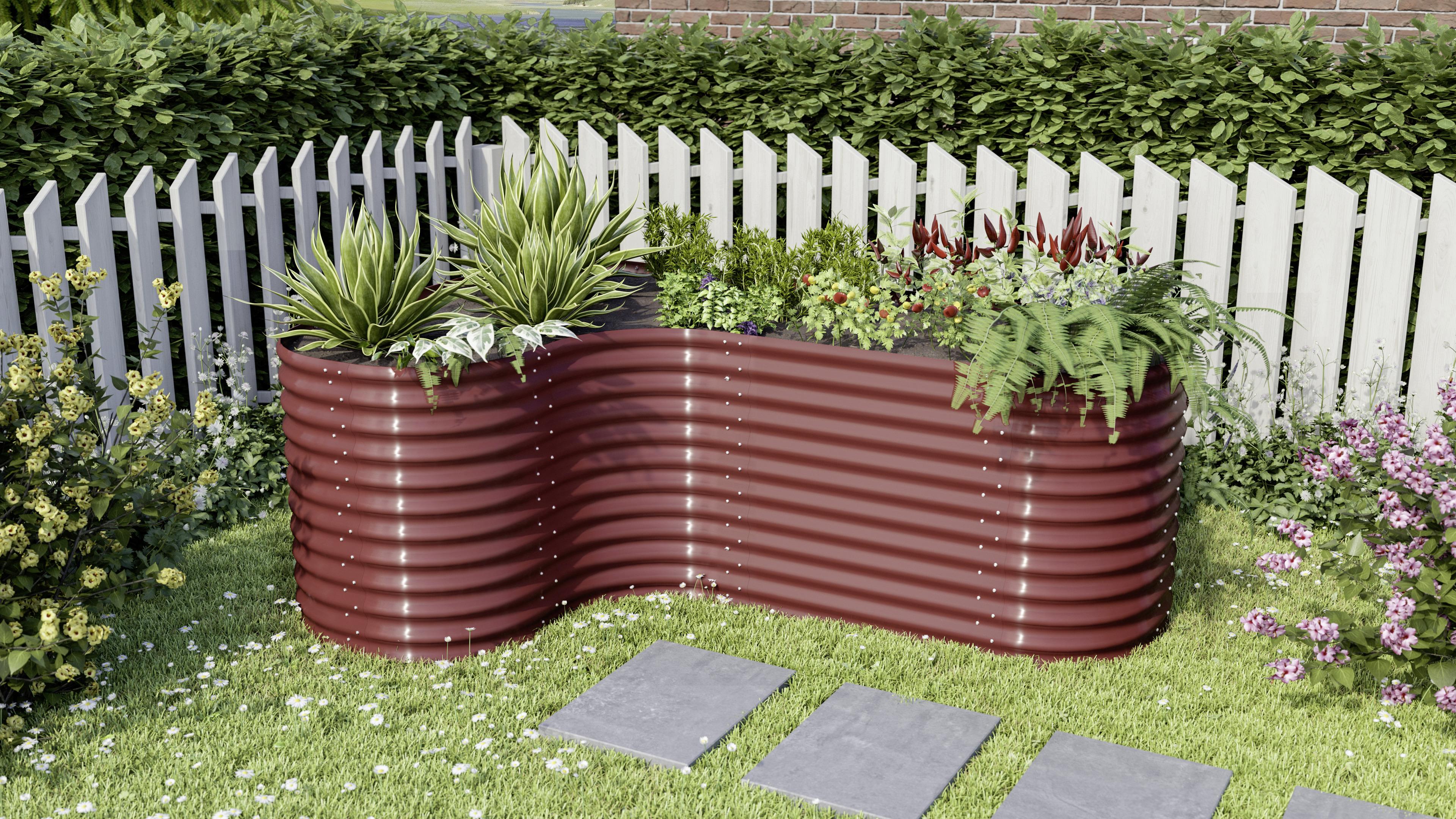 Hochbeetzusatz für Garten