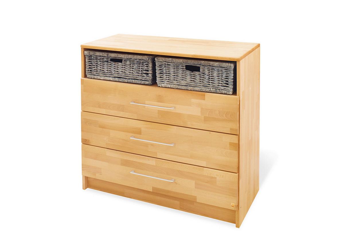 Babyzimmer 092174b Natura - Buchefarben, Natur, Holz - Pinolino