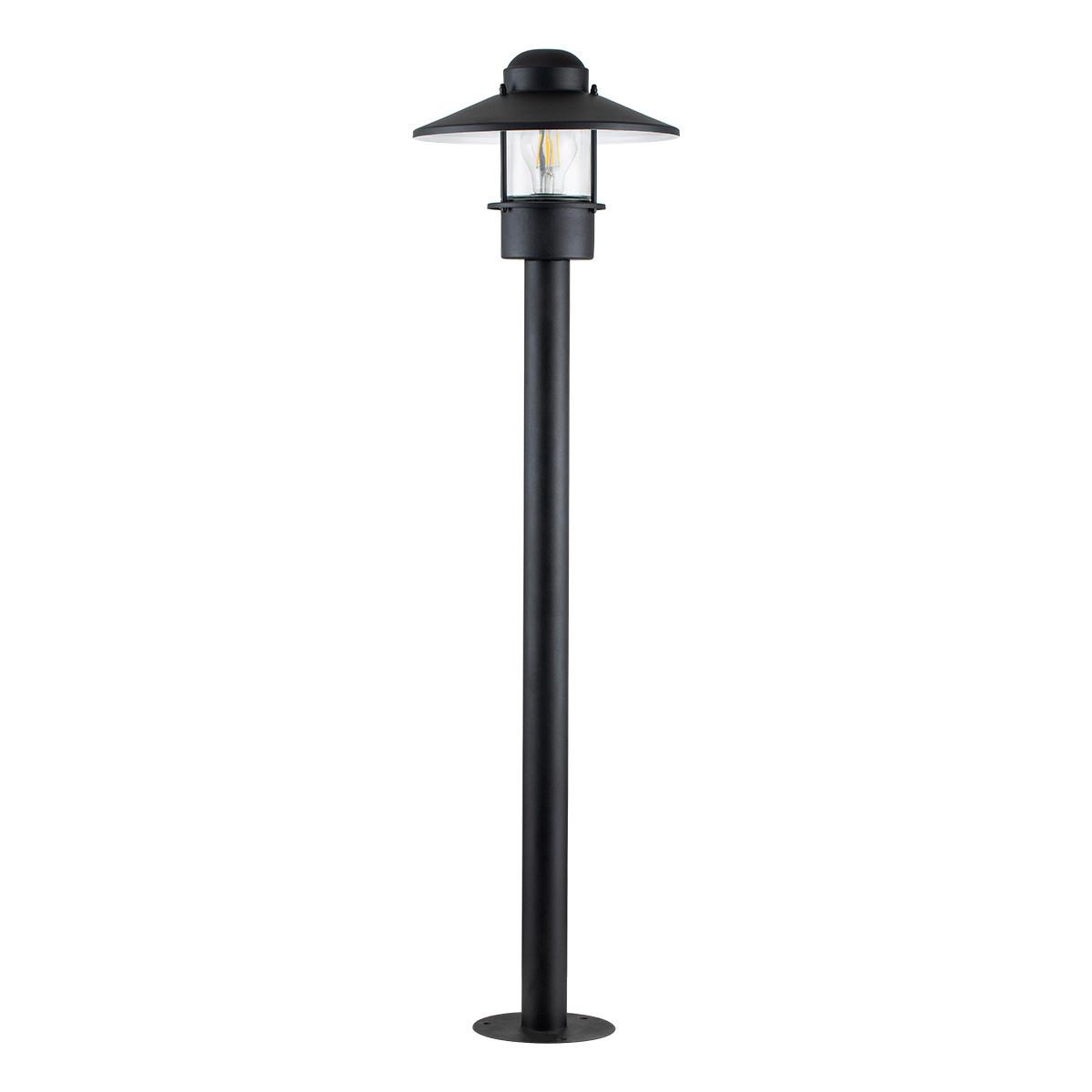 Talpas Lámpa Klampenborg-Bol-Bk - fekete, Konventionell, üveg/fém (27.5/101.8cm) - Elstead Lighting