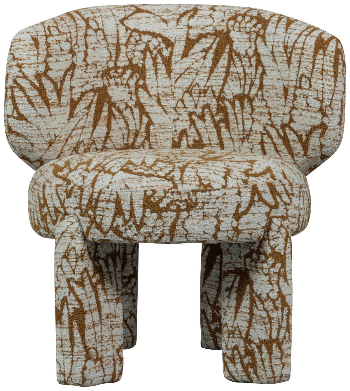 Sessel Upke Braun Naturfarben B: 75cm - Braun/Naturfarben, Design, Textil (75/76/69cm) - Livetastic