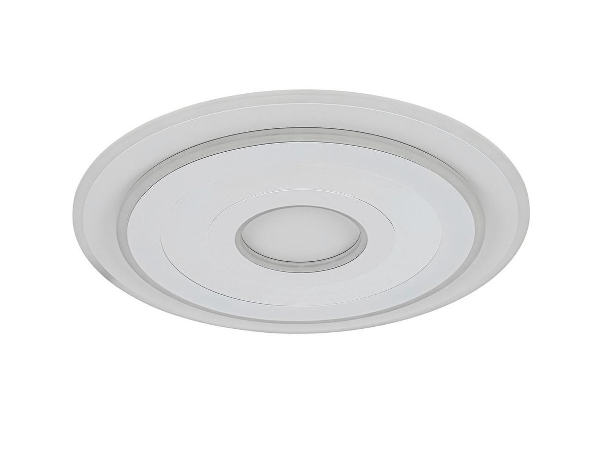 STROPNÍ LED SVÍTIDLO BIRTU - bílá, Moderní, kov/plast (49/4,3cm) - Mömax